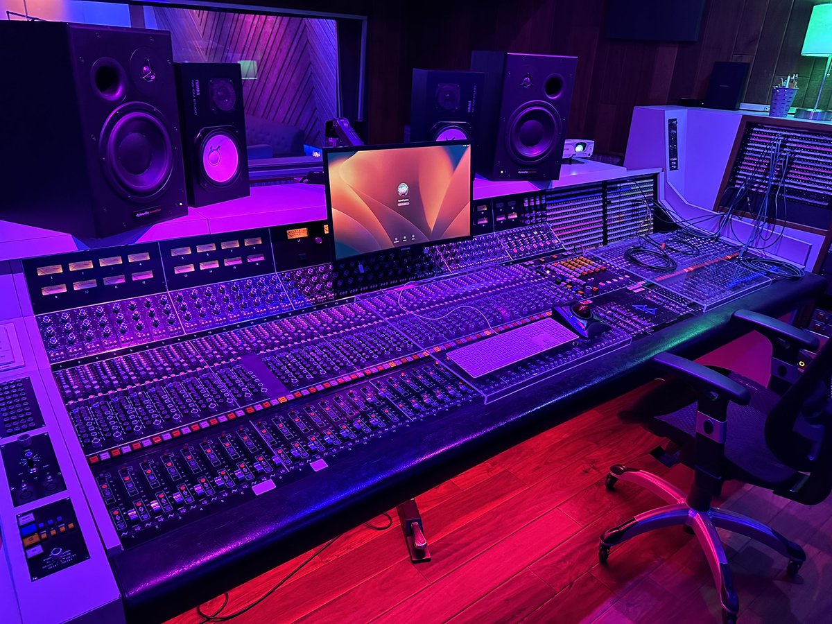 This vintage API console at Sound Factory in Los Angeles, CA has been recording hit records for over 50 years. The music may change, but great sound doesn't. #apiaudio #vintageconsoles #analogrecording #recordingstudio #studiogear #apiconsole #soundfactory