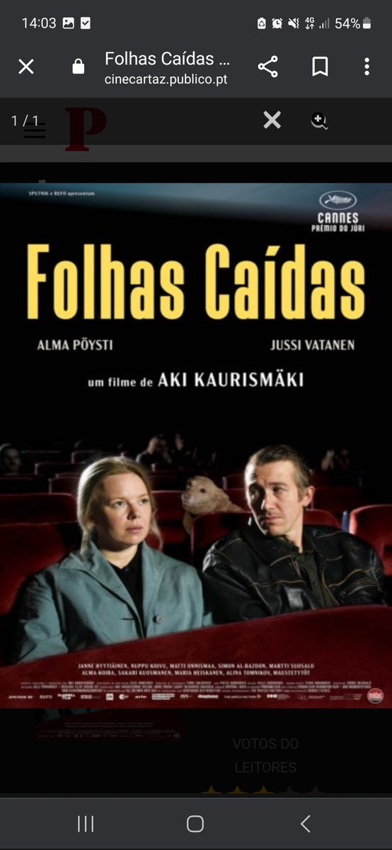 Folhas Caídas: história de amor em que, sem arrebatamentos, traições, ou outros artifícios das grandes produções, as personagens têm defeitos, fraquezas, equivocam se por x, mas vao procurando a solução possível, para  fazer algum sentido de um mundo que não lhes corre de favor.