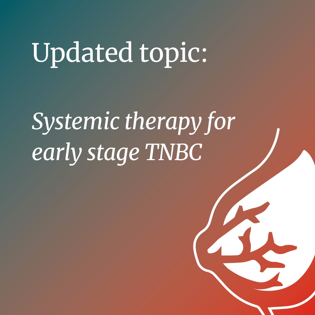 🧑‍⚕️ Gain insight into systemic therapy for early stage TNBC 📌 Check out our updated case-based #CME course: ppcp.mirrorsmed.org/en/topic/1xfag… @ElisaAgostinett @OncoAlert #PPCP #bcsm