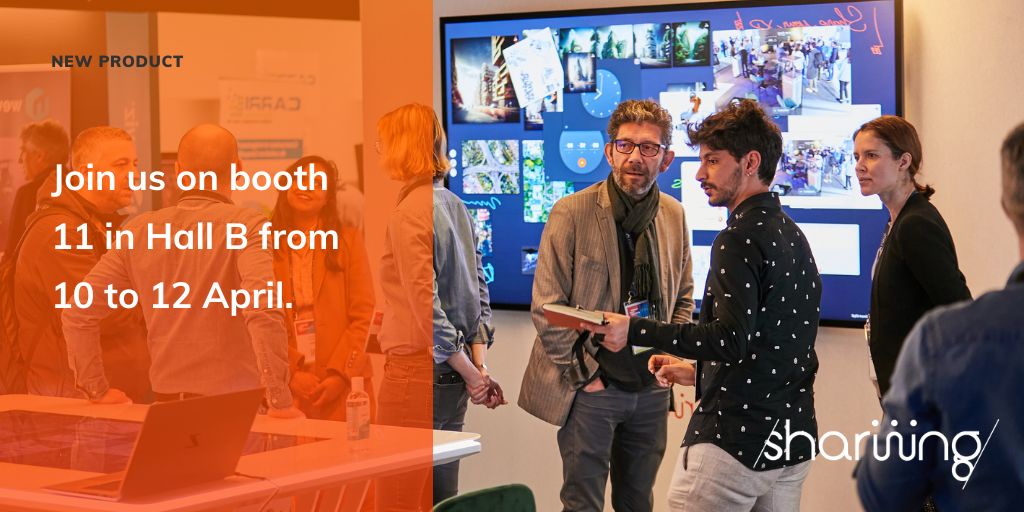 ⏰ [Event]
Shariiing will be on the <a href="/Immersion/">paul</a> booth at <a href="/lavalvirtual/">Laval Virtual</a>.

Come, discover and experiment the potential of Shariiing's collaborative solutions and Studiiio's hybrid videoconferencing system.

📅 From April 12 to 14
📍 Booth B11 Hall B in Laval
laval-virtual.com/en/ticketing/