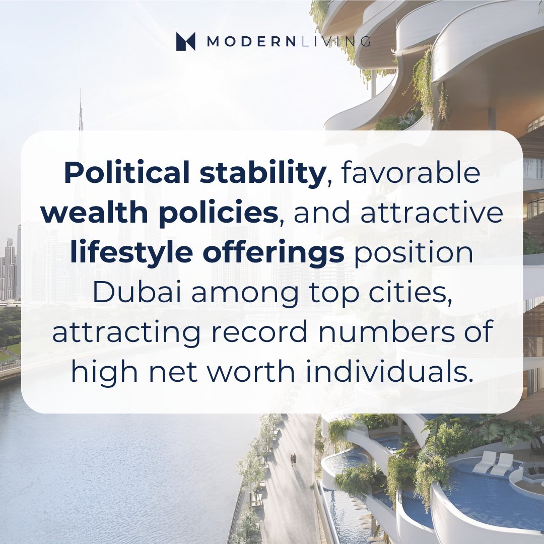 ModernLivingAE's tweet photo. What makes Dubai compete with cities like London and Los Angeles for luxury real estate? Swipe to discover why it's the top choice for high-income individuals!

Source: Arabian Business

#DubaiRealEstate #RealEstate #LuxuryResidences #LuxuryInvestments #ModernLivingRealEstate https://t.co/isEeEiYYGw