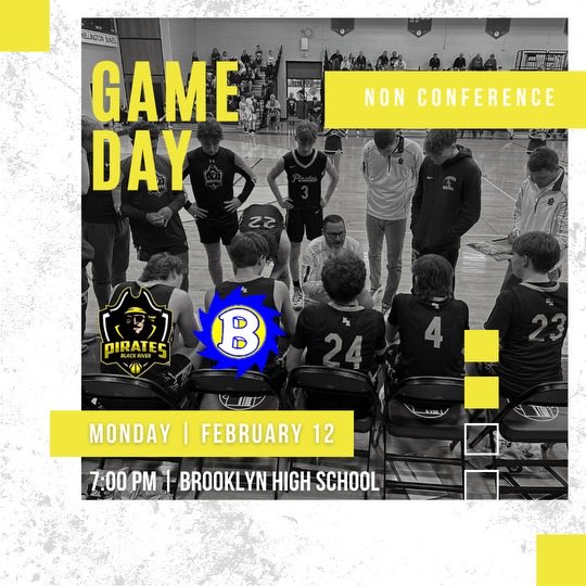 BRMensBB's tweet photo. The Pirate road show heads to Cuyahoga County for a non conference battle with the Hurricanes of Brooklyn. Time to get playoff ready. #AllFunNoFear https://t.co/Jj2Wr3Cd64