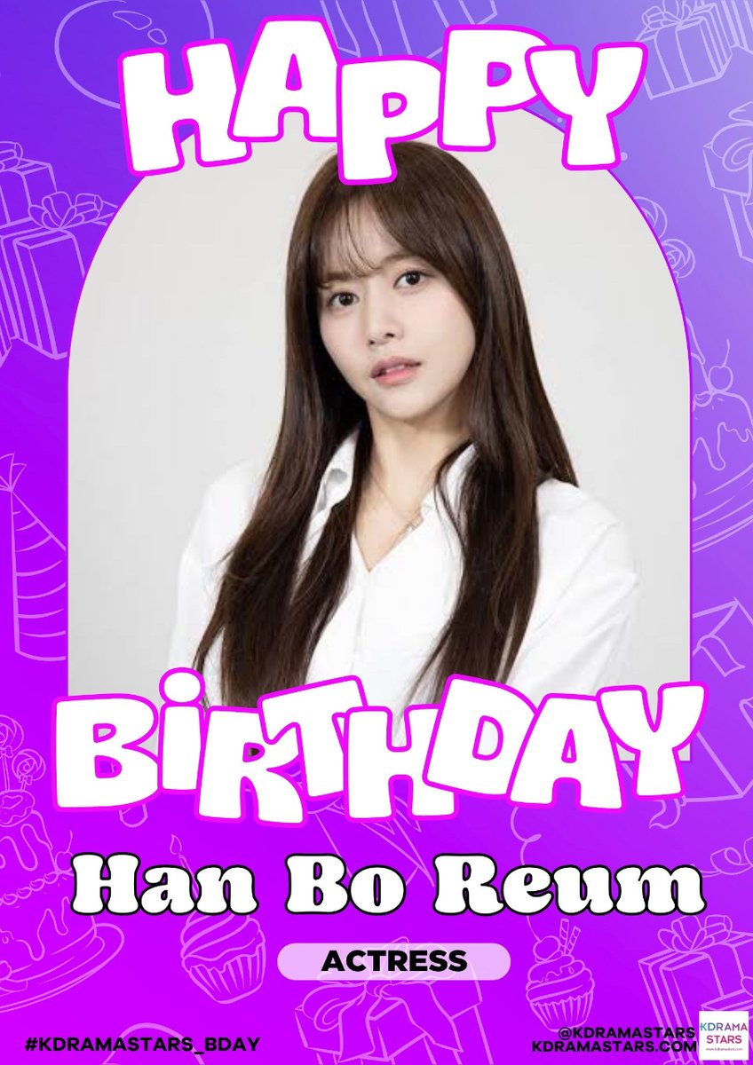 Happy birthday, Han Bo Reum! 🎉

#HanBoReum #KDramaStars_BDAY