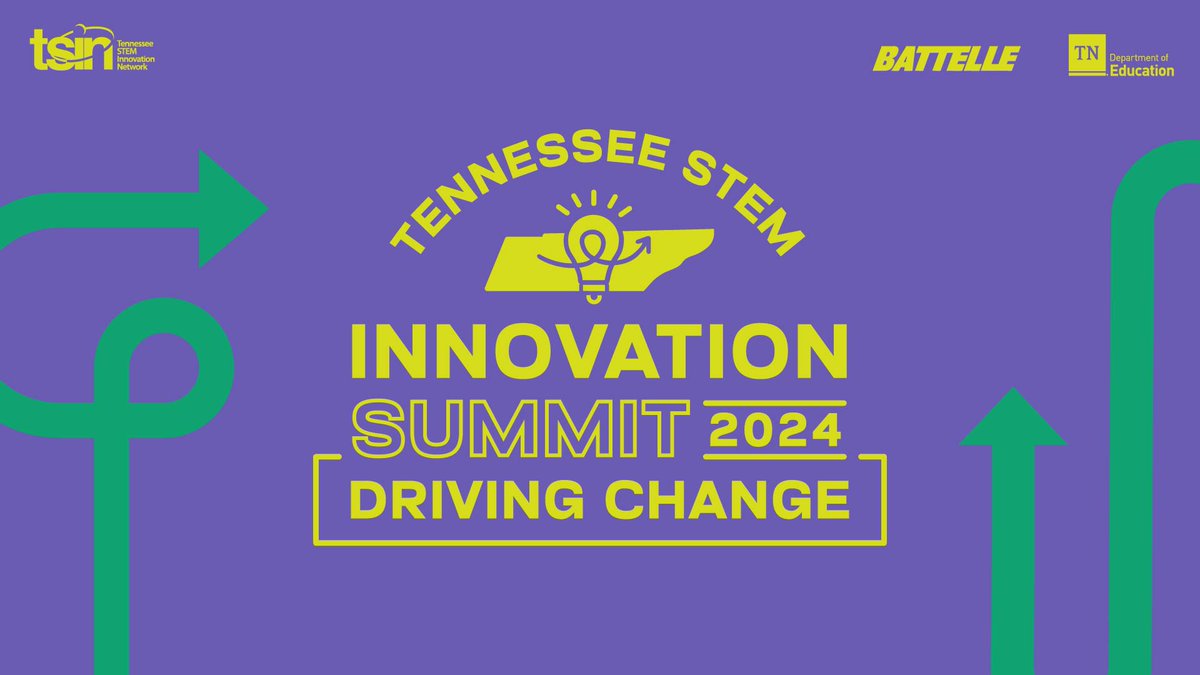 theTSIN's tweet photo. Attendee registration is now OPEN for the 2024 TN STEM Innovation Summit: Driving Change in Education! We can't wait to see you May 9-10 at Music City Center in Nashville!  Please visit our website for event details and to register. https://t.co/GkthbIxoz1 https://t.co/WkW2O6HdPq