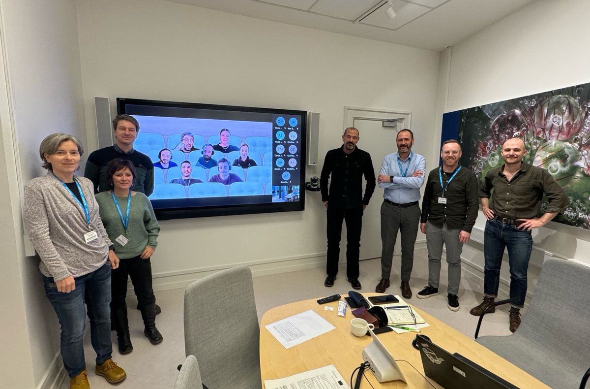 GAF_Munich's tweet photo. 👏🎉The production of the CLC+ Backbone Raster Update 2023 for @CopernicusEU #CLMS is ready to start after a successful kick-off meeting 🚀 at @EUEnvironment. The CLC+ Backbone Raster Product for 2021 will be published very soon… stay tuned! https://t.co/BOp3iPvOSW