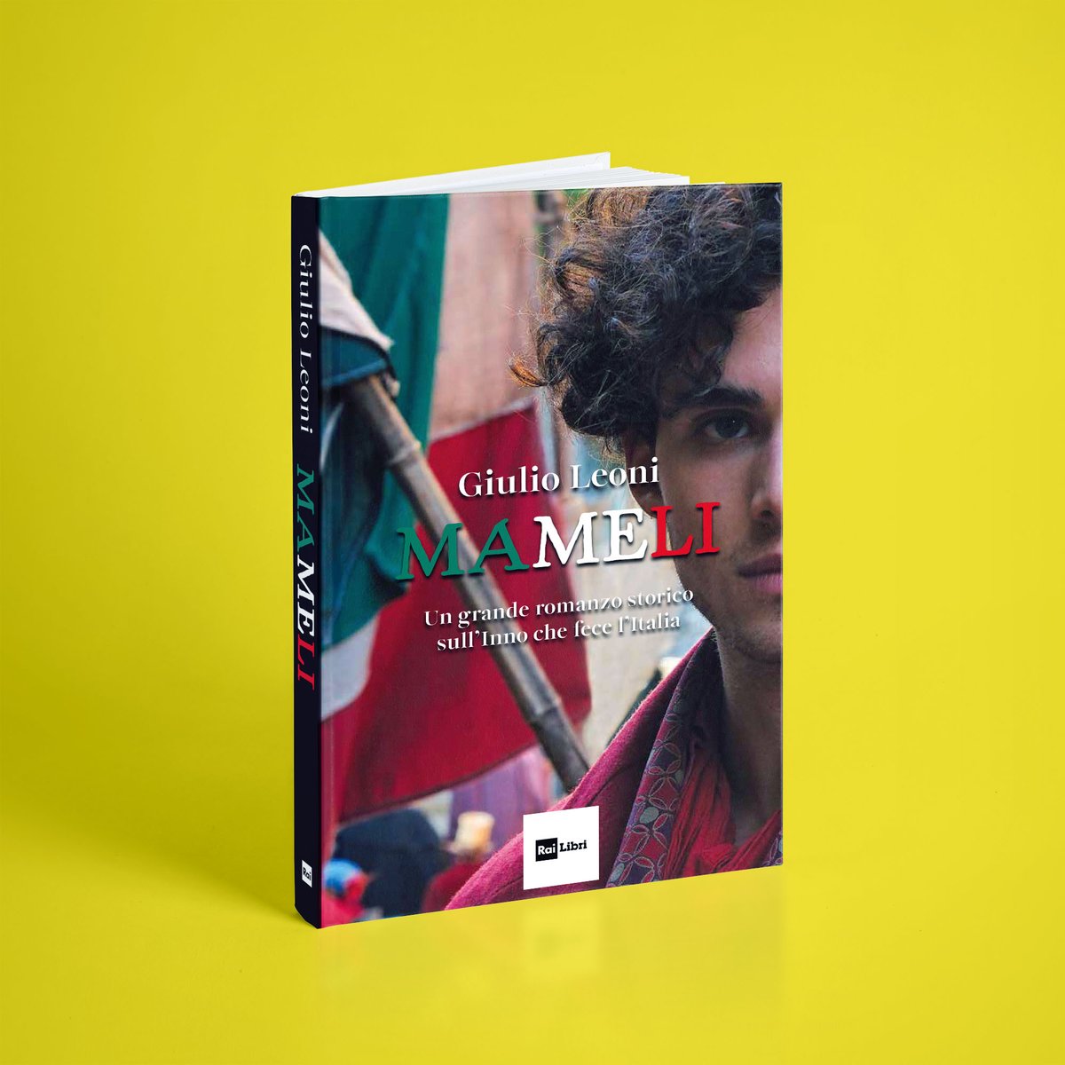“Mameli”. La serie in onda il 12 e il 13 febbraio su #Rai1. In libreria il volume di Giulio Leoni, edito da @RaiLibri. bit.ly/Mameli_Libro 📚🇮🇹