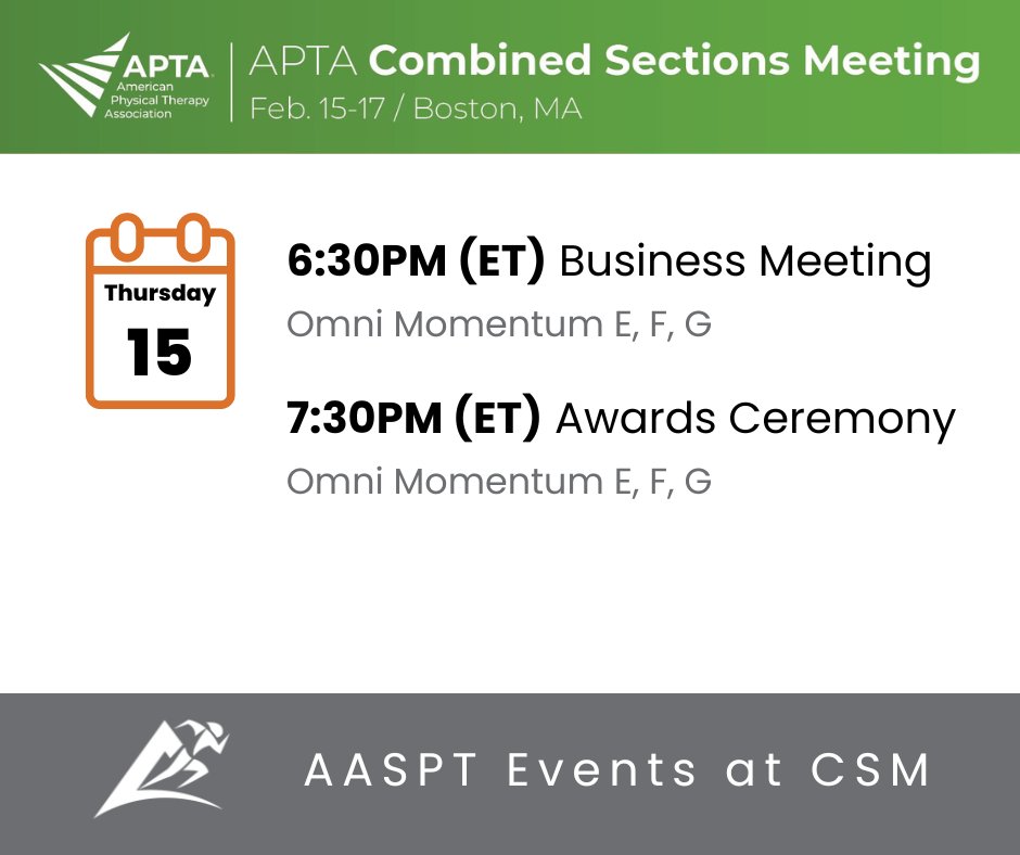 American Academy of Sports Physical Therapy tweet media