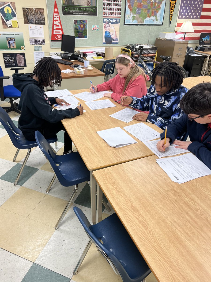 KPassamonte's tweet photo. Avid 12 tax simulation collaboration! @GreeceOlympia #BetterTogether https://t.co/gfStndvZ13