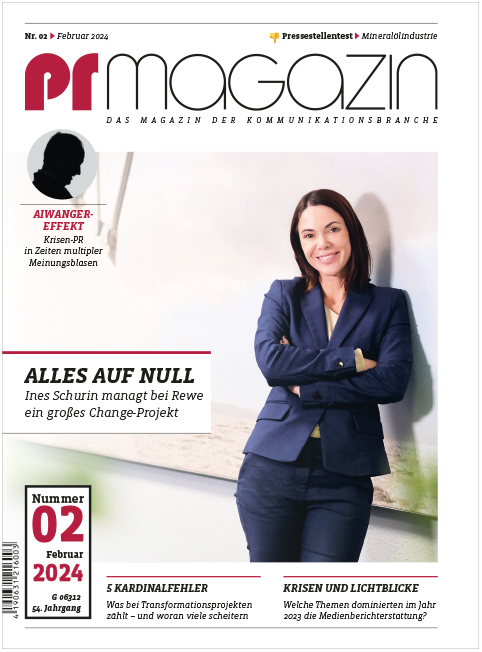 Im neuen prmagazin: Ines #Schurin führt das Kommunikationsteam der @rewe_group derzeit durch einen umfassenden Transformationsprozess. Unsere Autorin <a href="/JeanneWellnitz/">Jeanne Wellnitz</a> hat mit ihr ausführlich über die Details gesprochen.
👉 Alles unsere Themen im Februar: prmagazin.de/februar-ausgab…