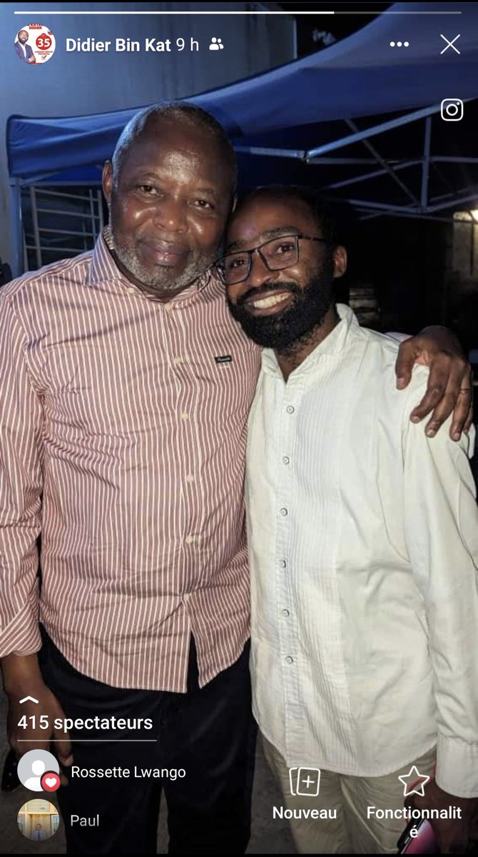 Le MUTAMBULAPIPA, honorable Didier KATEMBERA et son Père !! UMOJAAAAAAAAA NI NGUVUUUUUU ♥️🥰🙏
