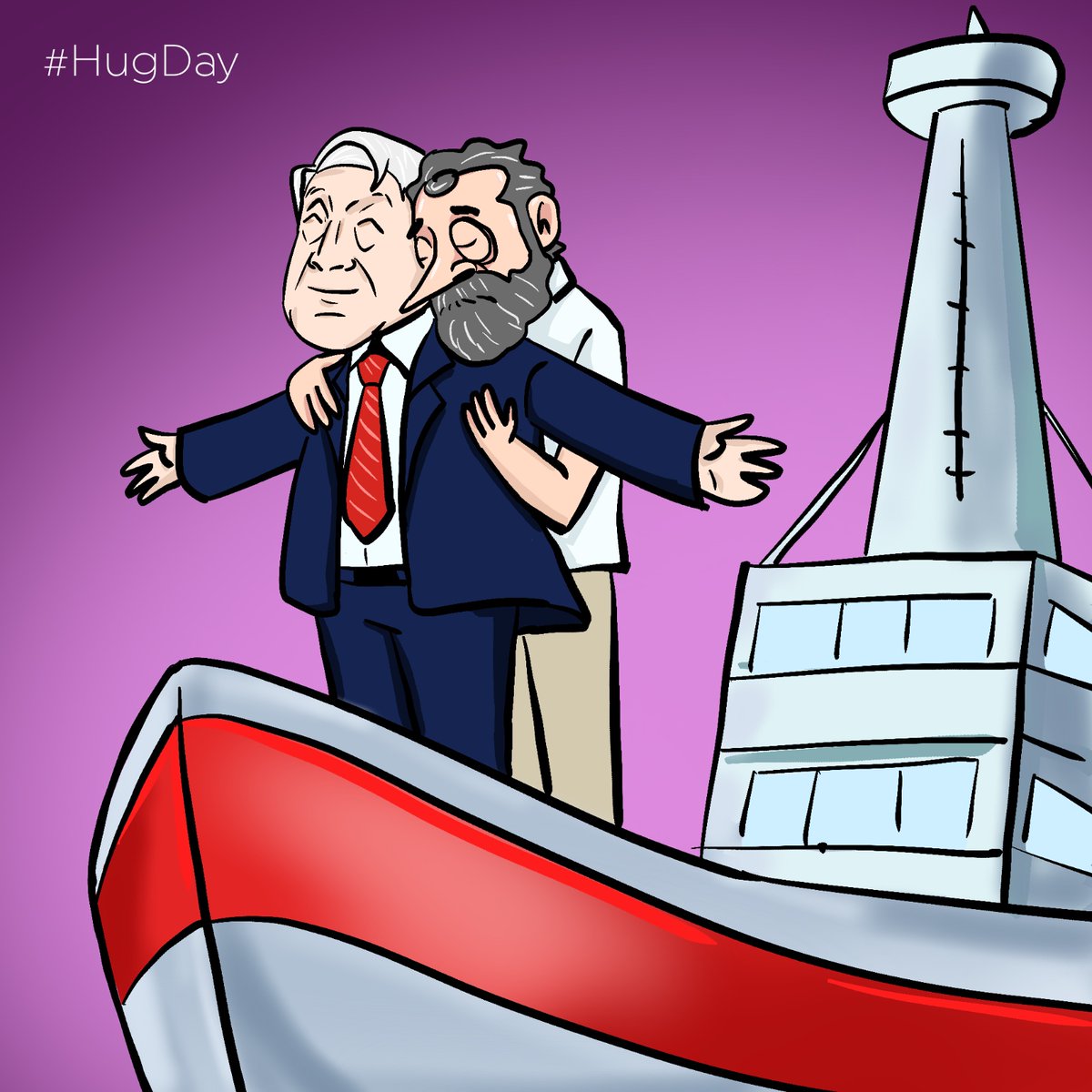BJP4India's tweet photo. #HugDay https://t.co/cAH9GXyzC0