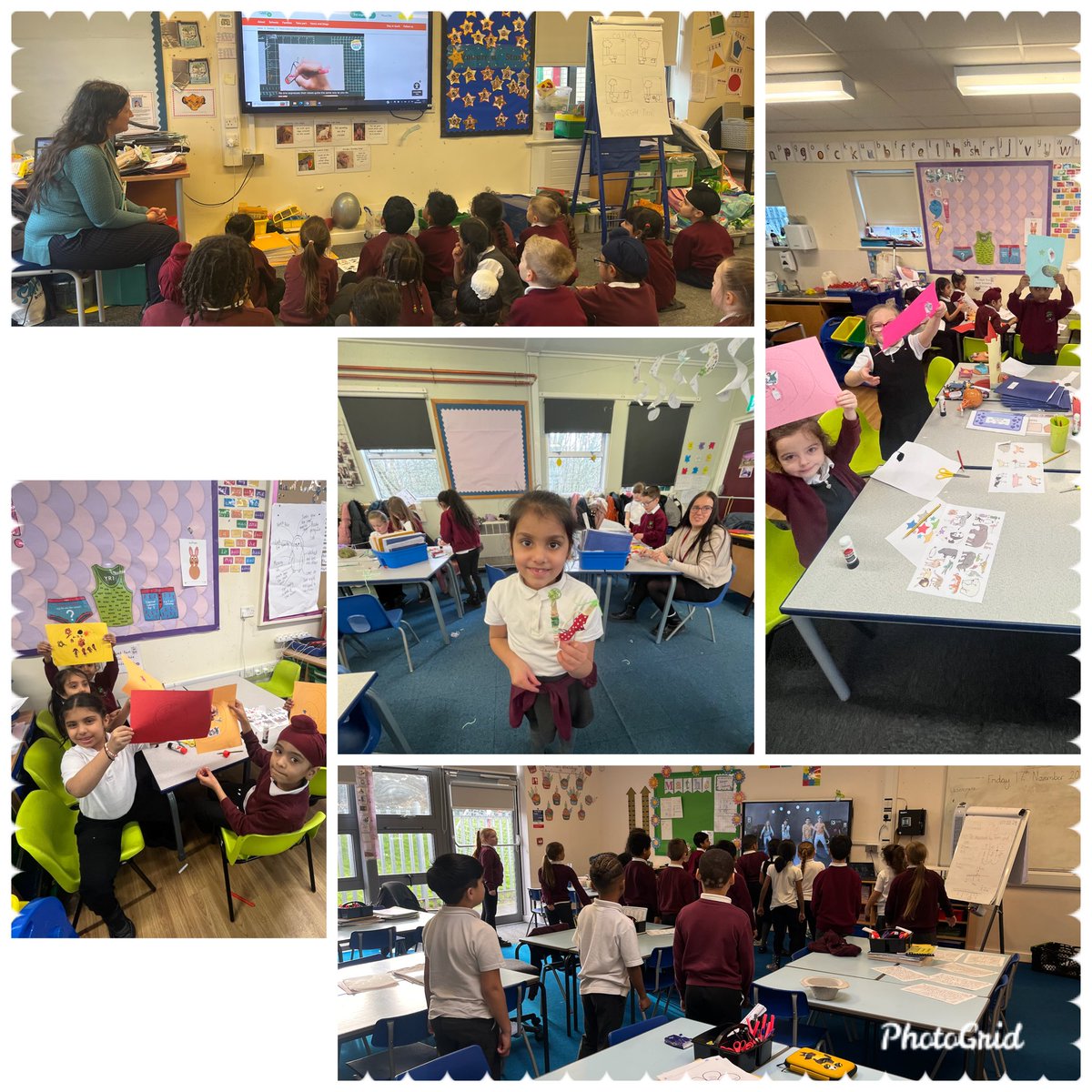 #childrensmentalhealthweek <a href="/RedwoodPrSchool/">Redwood Primary</a> we enjoyed watching all the activities you did this week.. “what matters to you”? Stick puppet creating and getting moving with GoNoodle