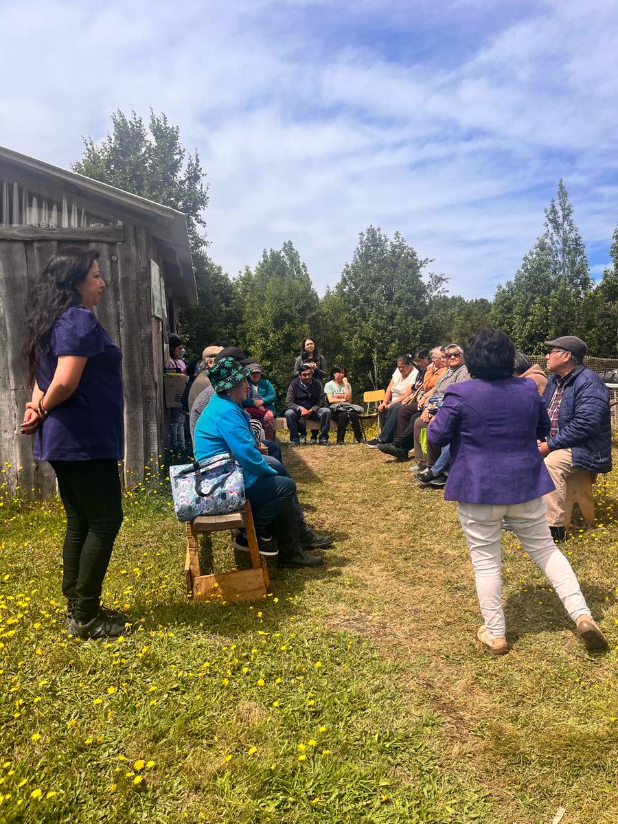 Gestora territorial del programa Vínculos, Paola Gallardo, participó de encuentro grupal del programa en la comuna de Quemchi <a href="/MuniQuemchi/">Muni Quemchi</a> , actividad donde las PM pudieron reflexión diferentes temáticas y pasar un día diferente.