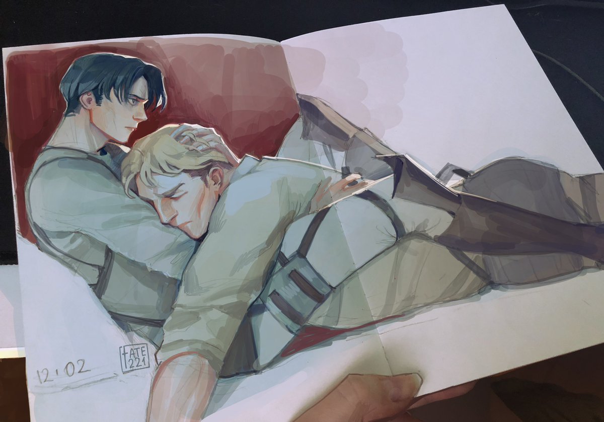 Just a little rest.

#AttackonTitan #進撃の巨人