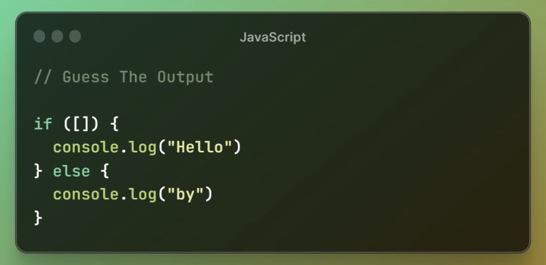 tech_harshit00's tweet image. Let&apos;s see who can answer this JavaScript
Question 
#javascript