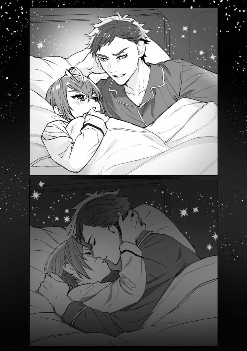 トレリド♣️🌹(修正再掲)
真夜中トーク
/おしゃべりはここまで🌙 