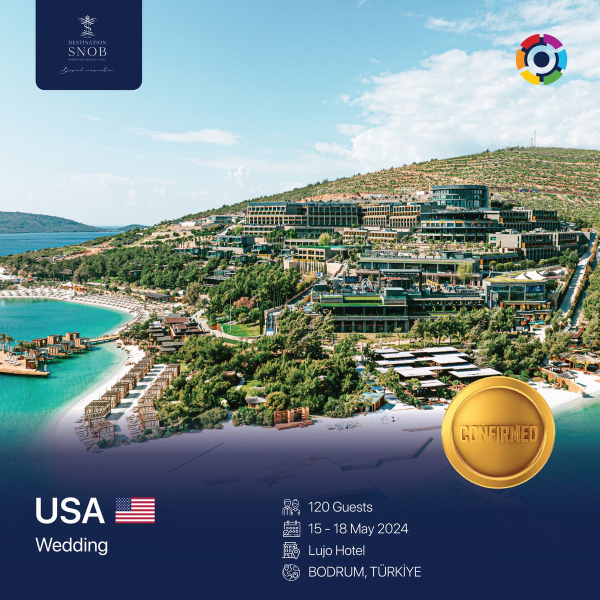 We proudly announce our new project with our partner Destination Snob at Lujo Bodrum between the 15th and 18th of May 2024.

#inventumglobal #meeting #incentive #conference #events #wedding #team #together #inventumwedding #inventummice #destination #micetürkiye #travelmarketing