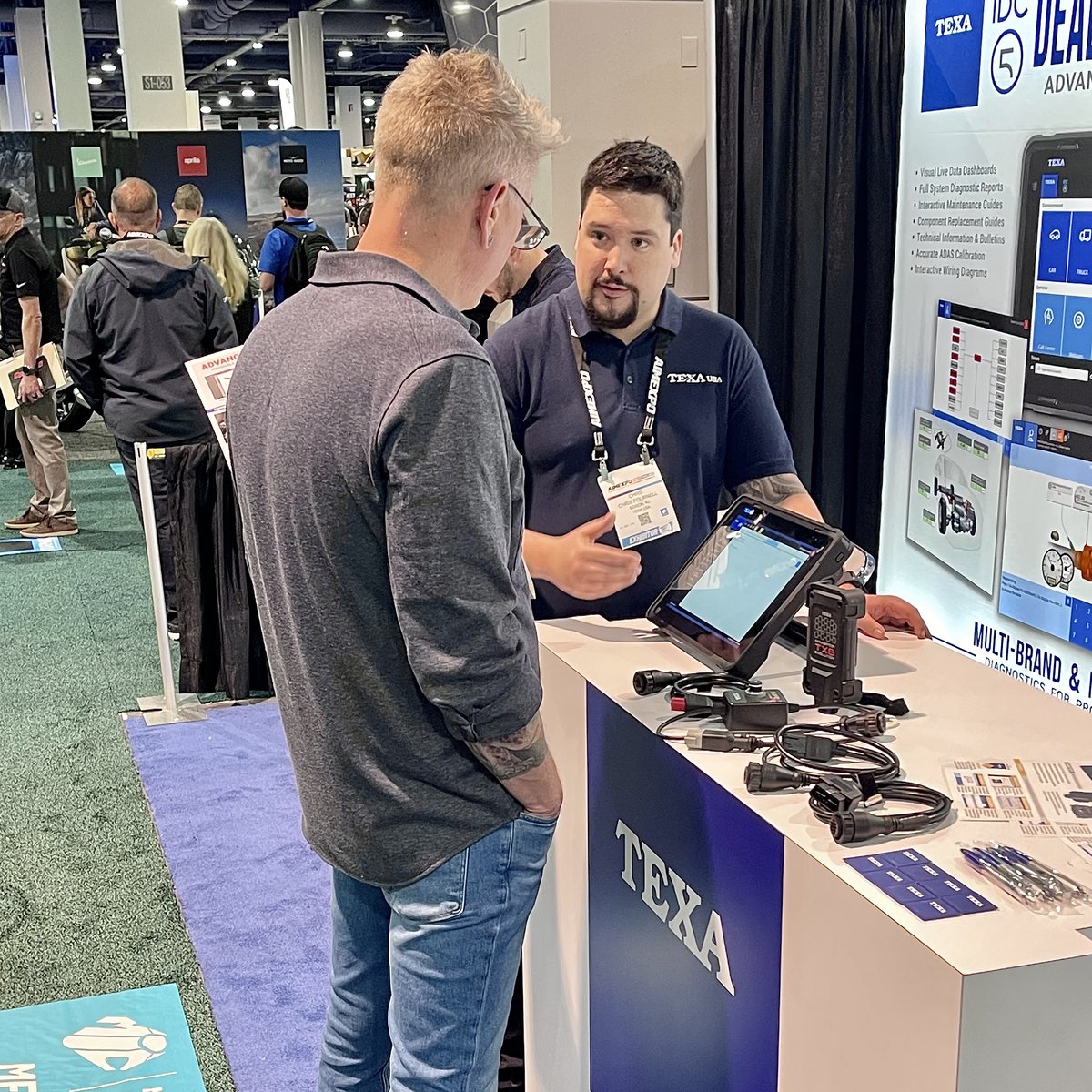 TexaUsa's tweet image. Thank you to everyone who visited the @texa_usa team @aimexpo 2024 Las Vegas! #AIMexpo

TEXA Navigator TXB Evolution VCI #TEXAtxb #TXBevolution
Advanced Diagnostics for Motorcycle / Powersports / Marine
Complete Vehicle Coverage with an OE LEVEL PROVIDER
