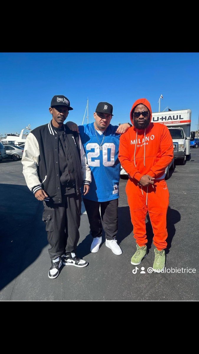 Superbowl Sunday with Gotti n Wreck Sunny California 🏈 🔥💪🏾🏆 @official_kurupt @salamwreck