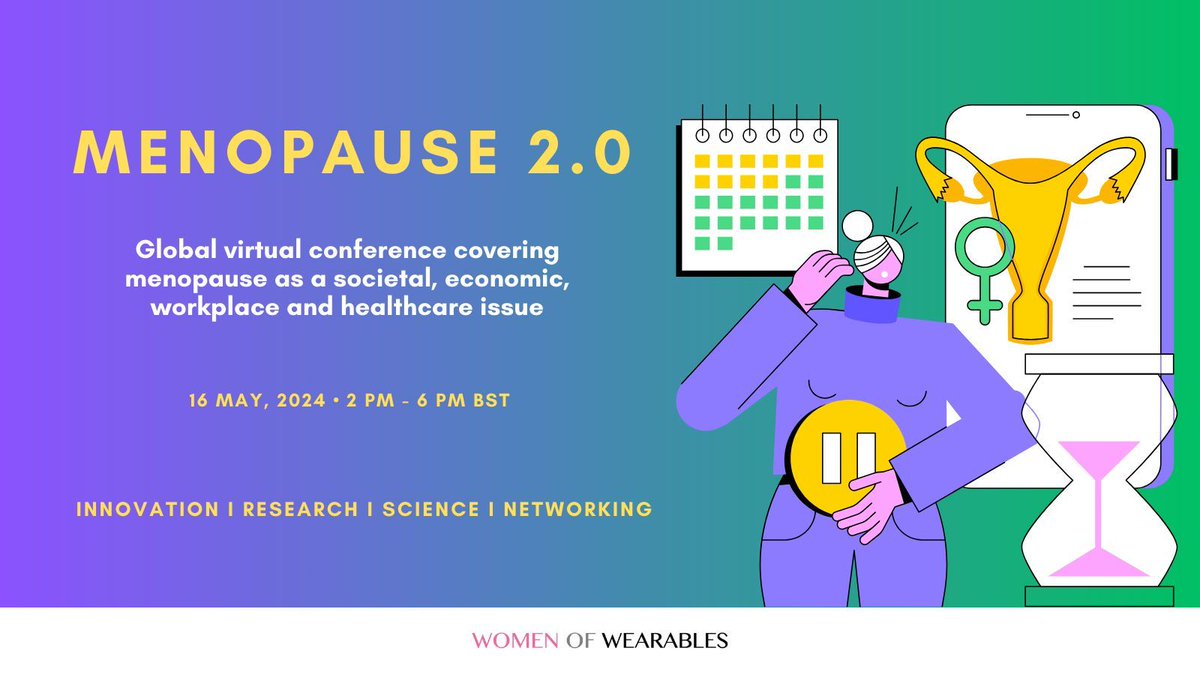 Announcing our next big event - #Menopause 2.0 - a virtual global conference about menopause, #longevity, #sleep, #wellness, #hormonalhealth, #mentalhealth, #work, #recruitment, #leadership and more). 
More info via the link below 👇🏽 
buff.ly/49d88o8