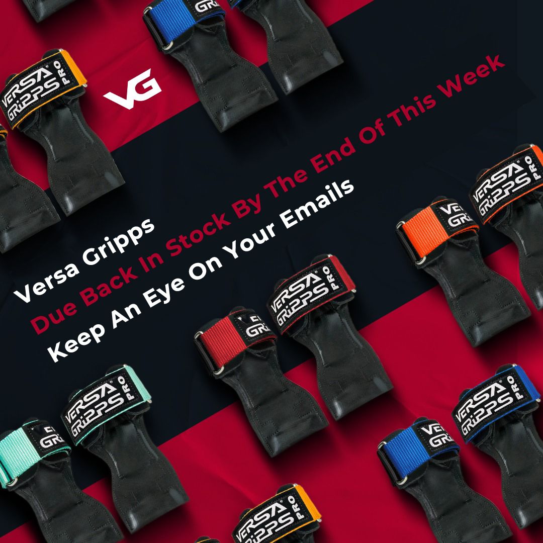 PullumGymKit's tweet photo. ๐จ The wait is almost over, Versa Gripps are making their return by the end of this week! ๐ช Say goodbye to grip fatigue and wrist strain, and hello to enhanced performance in the gym.
#VersaGripps #TrainBetter #Gains #Grip #Health #Fitness #Training #Weightlifting #Gym #Pullum https://t.co/1pAoPlOya9