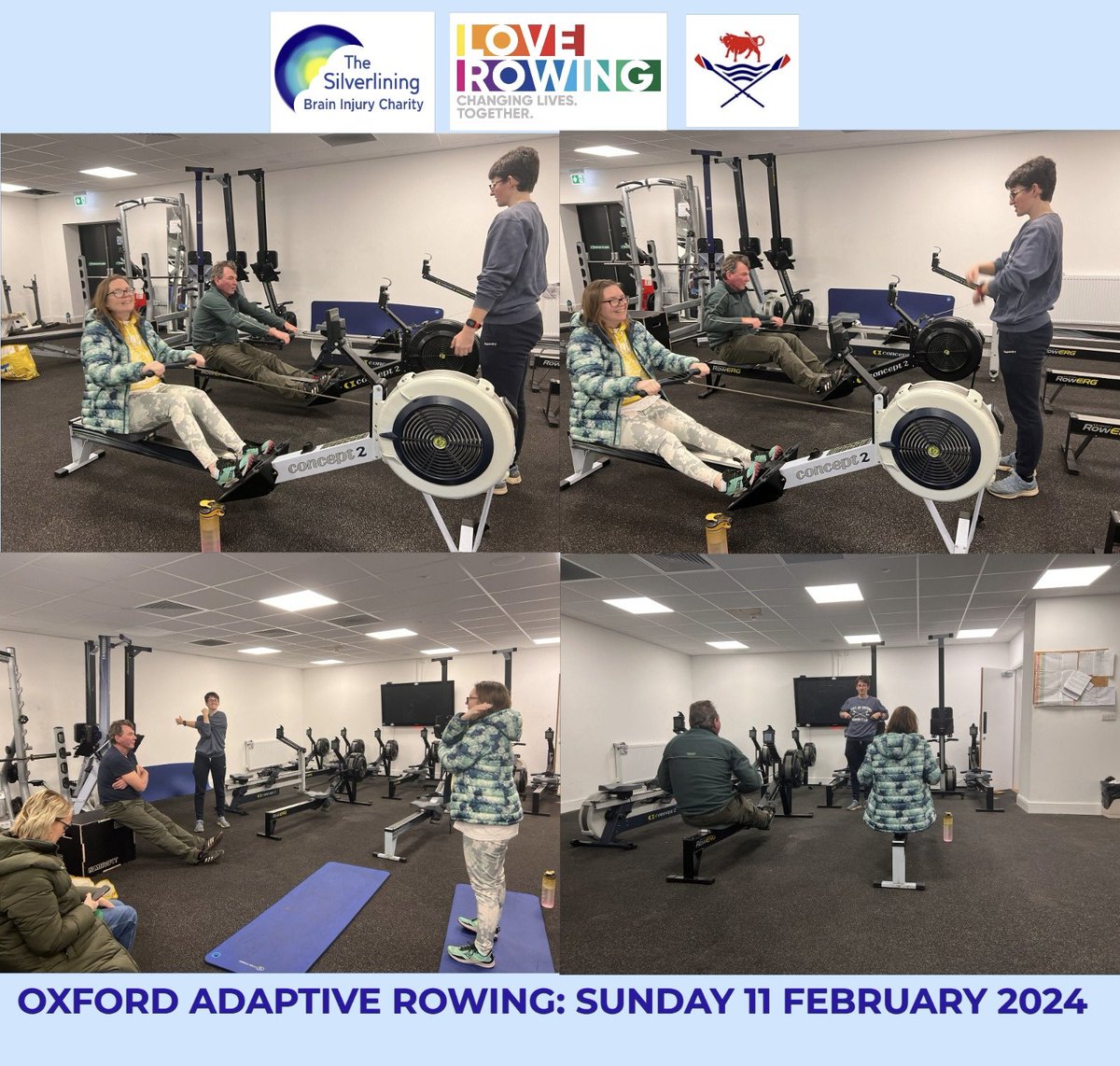 SilverTweeters's tweet photo. We had a fantastic adaptive rowing session at @CORC_Oxford Rowing Club yesterday, in collaboration with @LoveRowing_BRCF Charity. Many thanks to Club Captain Caitlin and everyone 💙💚❤️💛
#AdaptiveRowing #TheSilverliningCharity #BrainInjurySupport https://t.co/ZrYeaVpUbl