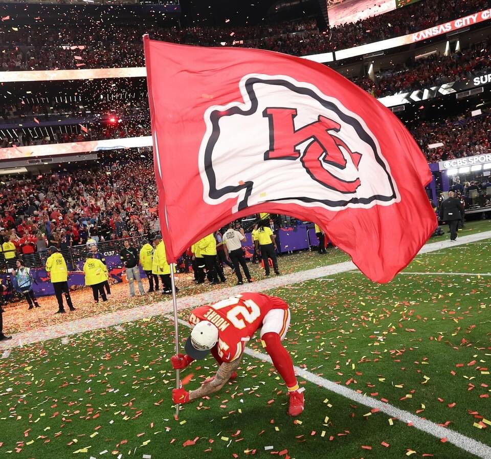 astockeyWTAE's tweet image. He’s  done it again! New Kensington’s @skyymoore24 wins his second consecutive title with the Chiefs! #SuperBowl #SuperBowlLVII Congrats Skyy from #WTAE 📸: Skyy Moore