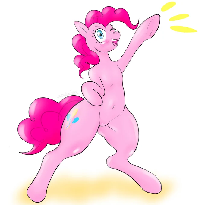 久々にピンキーパイらくがき#MLP 