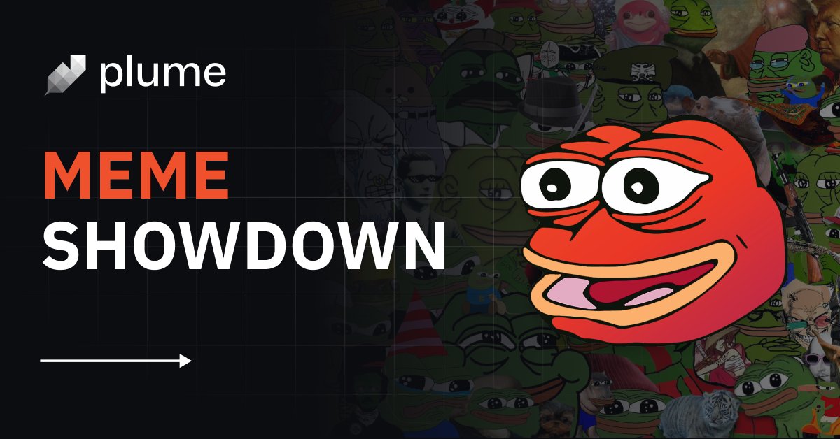 🌟 Hey Plume Goons!

Let's spice things up! We're excited to see your creative side shine in the Plume Meme Showdown.

⏳The fun starts now and runs till 5 PM UTC on Friday, February 16th.

Ready to show us what you've got?

Here is How to participate 👇

🧵1/3
