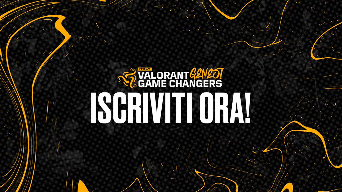 King Esport (@king___esport) on Twitter photo 🌟 Le iscrizioni per il #GameChangersItaly - Genesi sono aperte!
🚀Iscriviti ora e unisciti alla nostra community su Discord per tutte le informazioni!
🔗 discord.gg/XucDh7c3aB
#Genesi #VALORANT <a href="/itVALORANT/">VALORANT - Italia</a> 🌟 Le iscrizioni per il #GameChangersItaly - Genesi sono aperte!
🚀Iscriviti ora e unisciti alla nostra community su Discord per tutte le informazioni!
🔗 discord.gg/XucDh7c3aB
#Genesi #VALORANT <a href="/itVALORANT/">VALORANT - Italia</a>