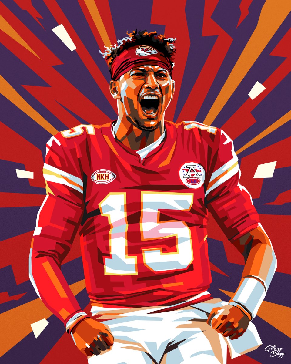 Congratulations <a href="/PatrickMahomes/">Patrick Mahomes II</a> ! 🏈🏆

#Mahomes #SuperBowlLVIII #illustration #GraphicDesign