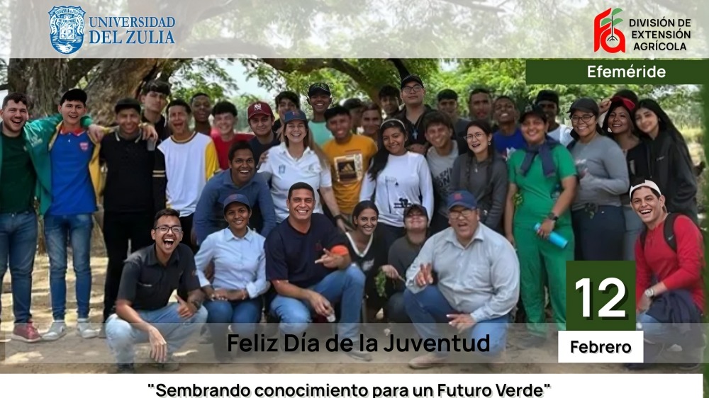 ¡Juventud venezolana,hoy celebramos su energía,pasión y potencial infinito! d,recordemos que ustedes son la fuerza que impulsa el cambio y construye el futuro de Venezuela.¡Felicidades a cada joven que inspira con sus sueños y contribuye al progreso de nuestro país!