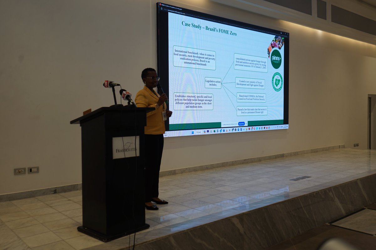 <a href="/CS_SUNN/">SUN CSA-Nigeria</a> Programme Manager <a href="/Dr/">Dan Rowden</a>. Goodness Anyanwu called on <a href="/nassnigeria/">National Assembly</a> to commit passage of 6 months paid maternity leave to improve Exclusive breastfeeding rates in Nigeria and prevail on the Executives to release nutrition funds timely #LegislativeBreakfast