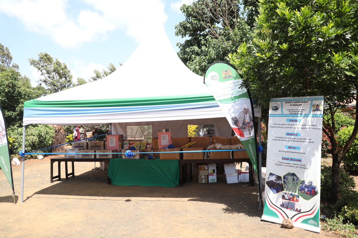 GovMohamudAli's tweet photo. Launching a new chapter in ECD Education! Today, we distributed instructional resources to 300 ECD centres, benefiting 18,000 children in Marsabit County. This initiative aims to create stimulating, interactive, and inclusive learning experiences. https://t.co/eSOzGRz33J