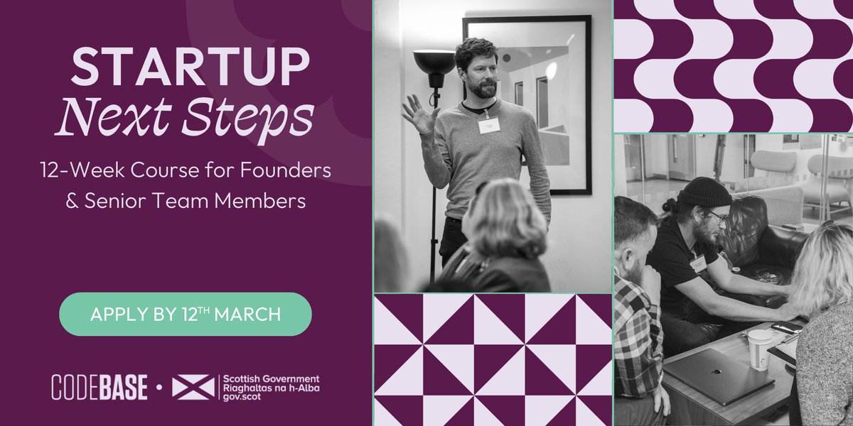 Applications are now open for the Spring '24 cohort of Startup Next Steps, a fully-funded 12-week accelerator course for founders & senior team members who have a software product in the market. Find out more and apply now: hubs.li/Q02kGv0s0