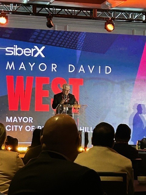 RH_EcDev's tweet photo. Special thanks to @myRichmondHill Mayor @DavidWestRH for delivering inspiring opening remarks at CISO Forum Canada 2024 powered by
@siberxorg. Kicking off this morning's important #CyberSecurity forum to mobilize IT leaders.
#CISOForum #CISO #CISOForumCanada #WeAreCyber https://t.co/cNMbBk6qBI
