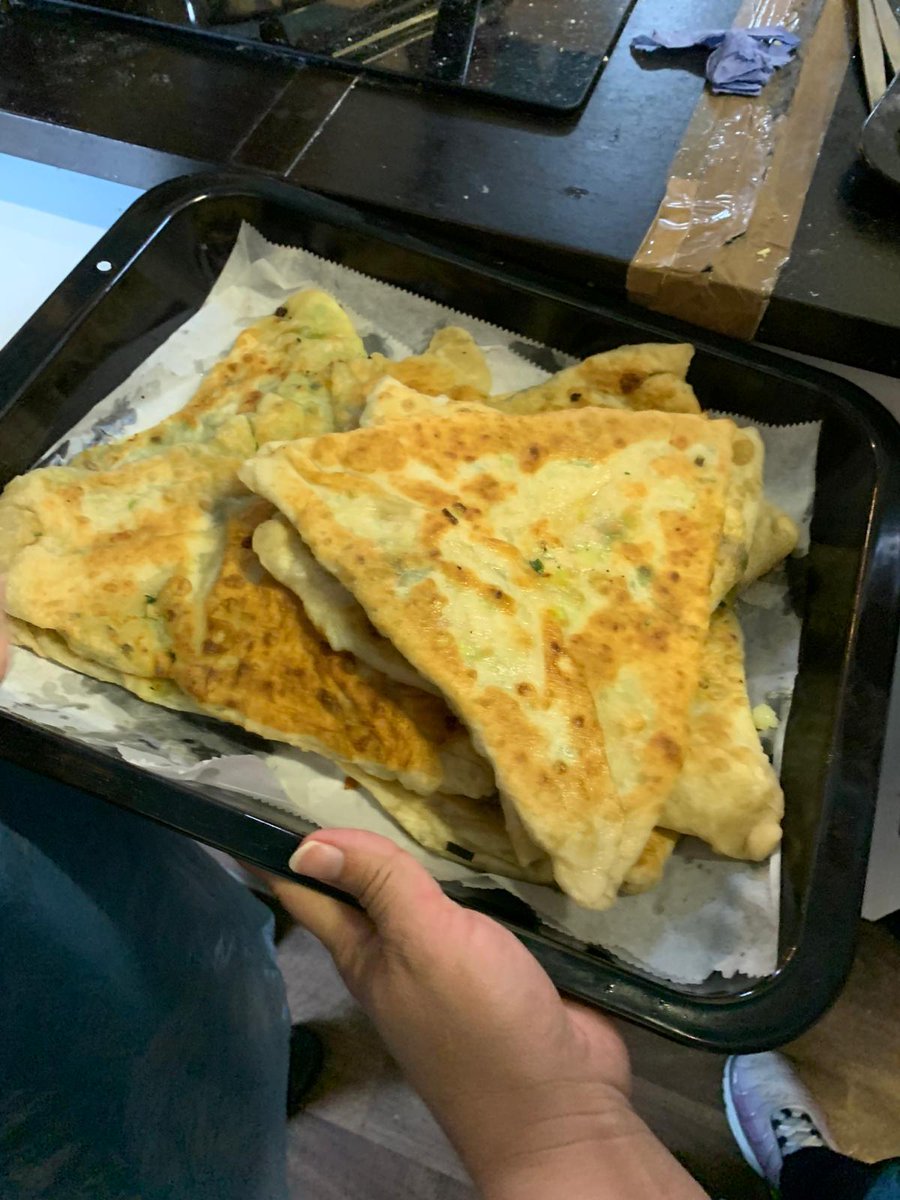 stfcov's tweet image. As promised here are the photos of last Fridays delicious hand made Afghani Bolani! They were delicious and once again cooked by the talented students in our Skills for Life course.