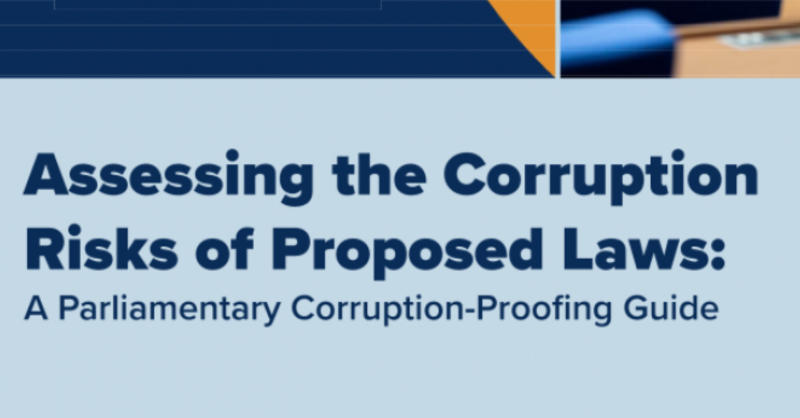 NDI's tweet photo. ๐ @NDI/@NDIgov's new resource guides legislatures in the preparation, circulation and meaningful consideration of a #CorruptionRiskAssessment a standard part of their pre-enactment analysis and legislative process.
https://t.co/Mcs7TZ7dP9