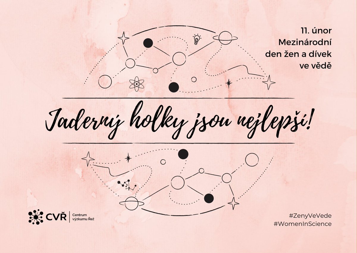 CVRez's tweet image. 11. února jsme se opět připojili k Mezinárodnímu dni žen a dívek ve vědě, abychom oslavili významný přínos žen nejen v oblasti jaderné energetiky! 

#zenyvevede #womeninscience #CVR #Skupinaujv
