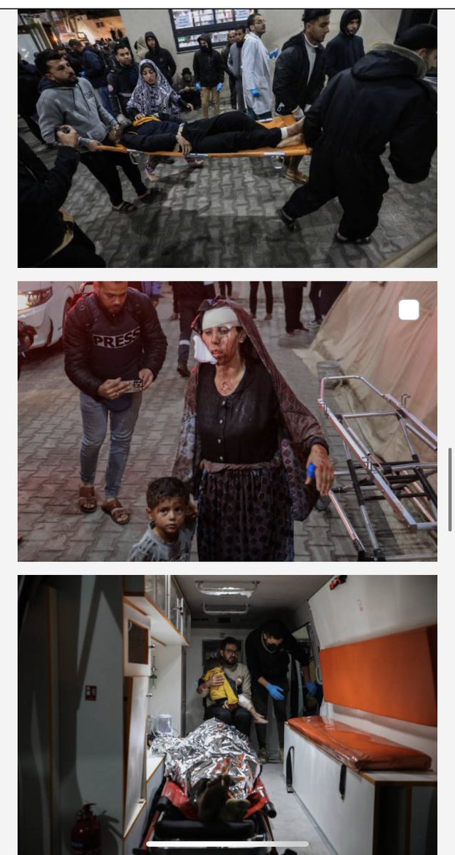 olgarodriguezfr's tweet photo. Rafah, #Gaza: 

Las imágenes que envían los fotoperiodistas de las agencias internacionales de noticias de más prestigio son estremecedoras. 

Los ataques de la pasada noche han sido más virulentos de lo habitual. Más de cien víctimas mortales, decenas de niños muertos y heridos https://t.co/EAx4tP57ZM