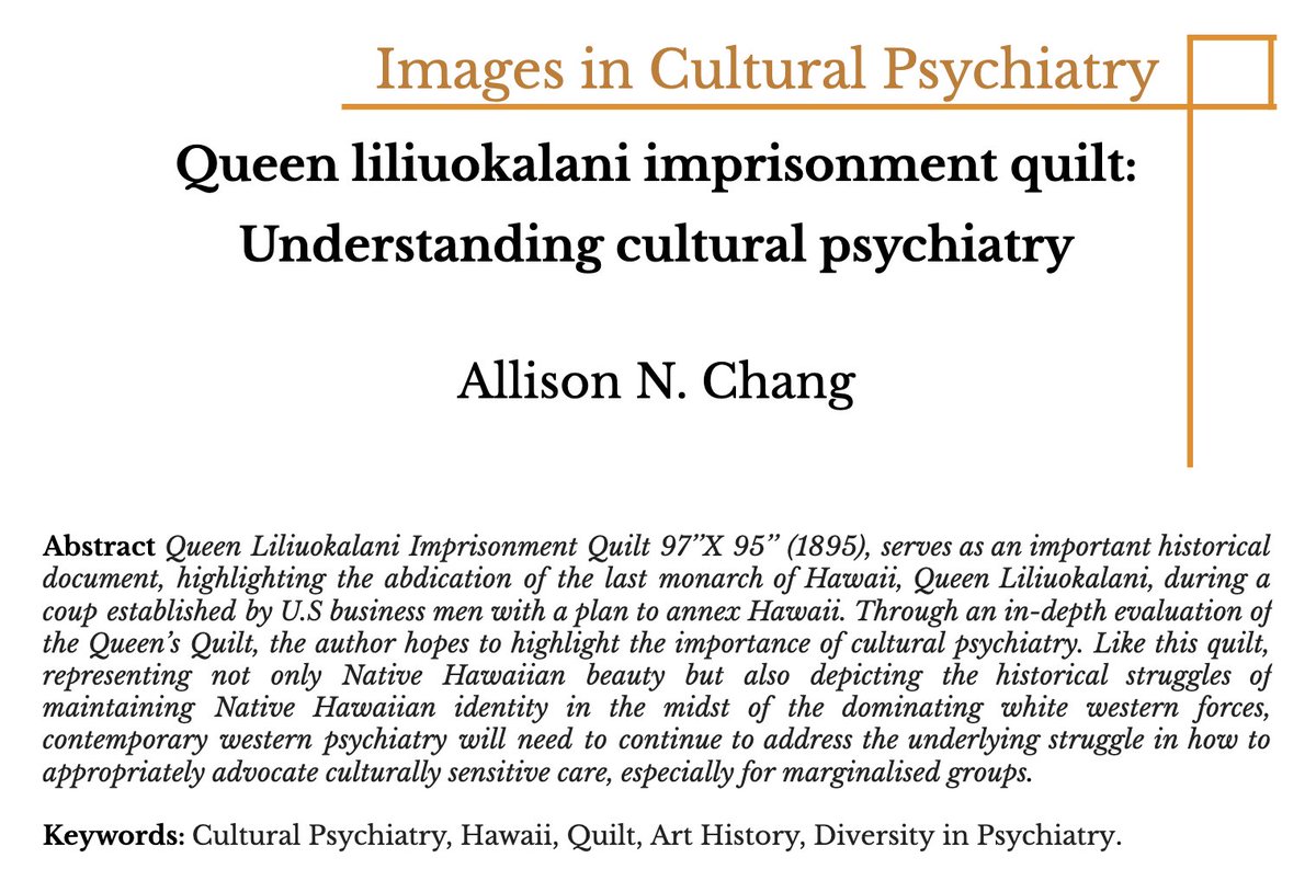 WCPRR Editor-in-Chief (@editor_wcprr) on Twitter photo View this important quilt and learn about its history in our December issue! FIND IT HERE:
worldculturalpsychiatry.org/wcprr-journals…
<a href="/wacp06/">World Association of Cultural Psychiatry</a> <a href="/WHO/">World Health Organization (WHO)</a> <a href="/MGMentalHealth/">Movement for Global Mental Health</a> @global_peer <a href="/Global_Trauma/">Global Collaboration on Traumatic Stress (GC-TS)</a> <a href="/Euro_Psychiatry/">European Psychiatric Association</a> <a href="/QMULPsychiatry/">QMUL Centre for Psychiatry & Mental Health</a> View this important quilt and learn about its history in our December issue! FIND IT HERE:
worldculturalpsychiatry.org/wcprr-journals…
<a href="/wacp06/">World Association of Cultural Psychiatry</a> <a href="/WHO/">World Health Organization (WHO)</a> <a href="/MGMentalHealth/">Movement for Global Mental Health</a> @global_peer <a href="/Global_Trauma/">Global Collaboration on Traumatic Stress (GC-TS)</a> <a href="/Euro_Psychiatry/">European Psychiatric Association</a> <a href="/QMULPsychiatry/">QMUL Centre for Psychiatry & Mental Health</a>