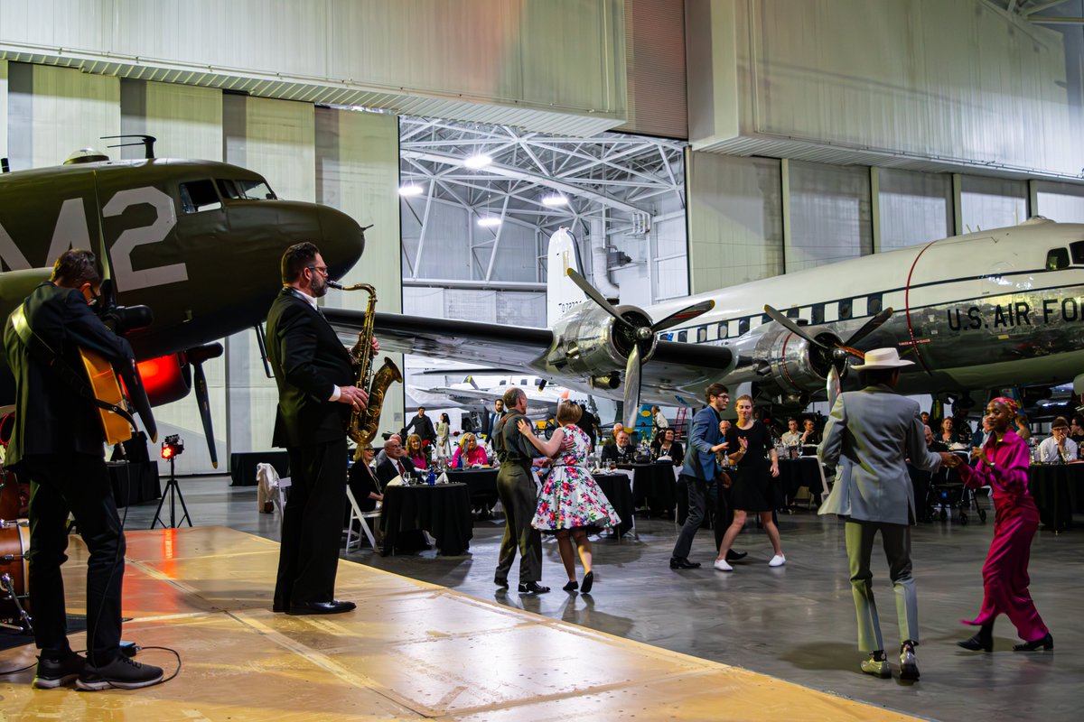 sac_aero's tweet image. We are profoundly grateful to all who attended Swing Under The Wings, making our early Valentine's Day celebration an evening to remember!

#SACAerospaceMuseum #WeAreChanging #SwingUnderTheWings #DanceLife #SwingDance #Valentines