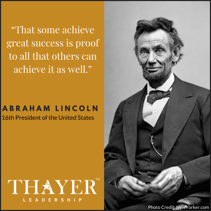 Thayer Leadership tweet media