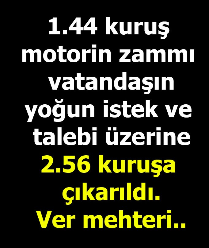 YORUMSUZ!!!!

#bupisliğidevrimtemizler
#DinAfyondur
#korkmuyoruz
#reddediyoruz
#GenelGrev
#BuDüzeneBorçluDeğiliz
#GerçeklerleYüzleşTürkiye
#UçuracaktıBatırdı
#kusurabakıyoruz
#BiziSokağaDökmeyin
#MafyaBoruHattı
#mafyaduezeninekarsı
#CekinTuğlayı
#halkyönetsin
#KazananHalkOlacak