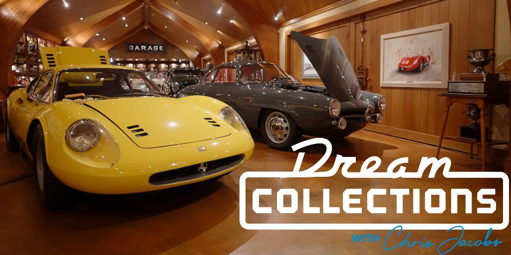 RACER_Network's tweet photo. On the next #DreamCollections, Chris visits Dennis Varni's car collection full of award-winning automobilia collected throughout the years. 

Wednesday, 10:30 PM ET/PT 
🏁Watch #MAVTV - Link in bio 

@ChrisJacobs 
#DreamCollections #ChrisJacobs #Hagerty #DennisVarni #SanJose https://t.co/ycq2E5bfel