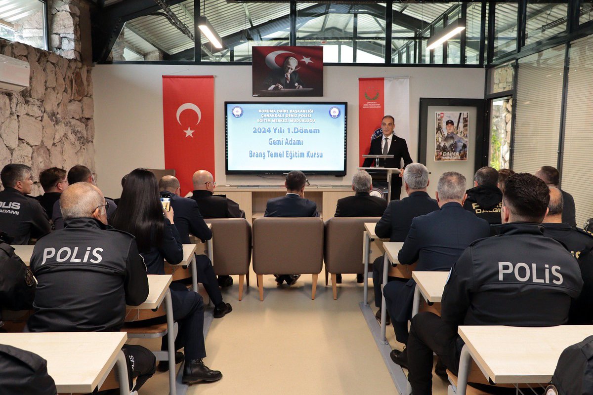 korumadb's tweet photo. Çanakkale Valisi Sn. İlhami AKTAŞ
Genel Md. Yrd. Dr. Sn. Ömer URHAL Daire Bşk. Sn. Tamer TAŞ Çanakkale İl Em. Md. Sn. Selim ARICI Sahil Güvenlik Batı Marmara Gr. Kom. Sn.Ercan ORAN İl Jandarma Komutanı Sn.Sadi AKMAN Gemi Adamı Branş Temel Eğitim Kursu açılış törenine katılmıştır. https://t.co/uTeW2ZlL6u