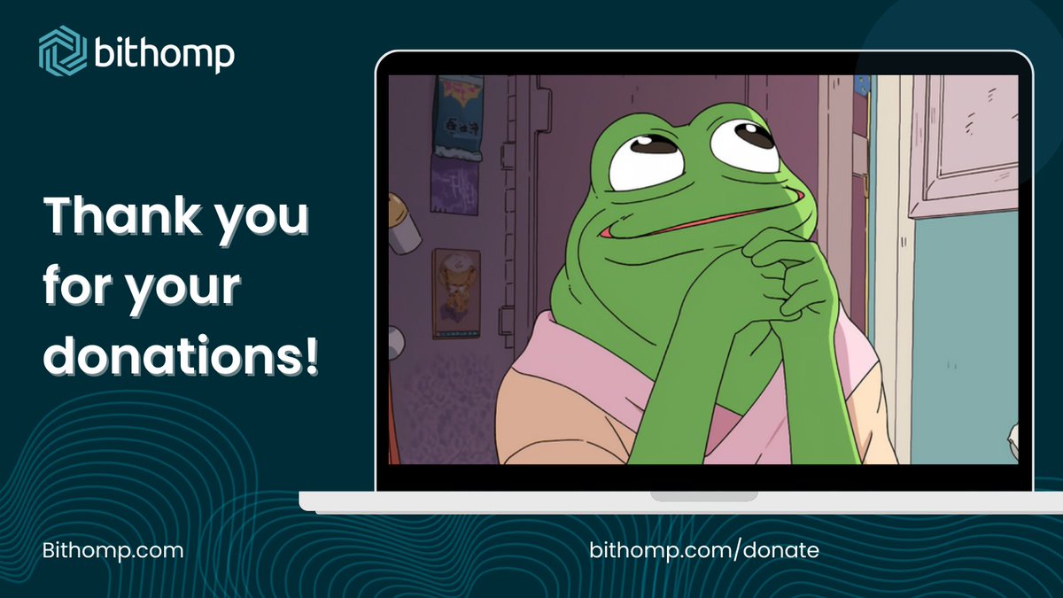 Today, we express our immense gratitude for your generous donations. 👏
Dear <a href="/ekiserrepe/">Ekiserrepé {X}</a>, you stand out as a champion 🏆 in donating to Bithomp. We deeply value all your efforts towards our project and #XRPLCommunity in general! 🤝 
Search the other Frogs 👇and more fascinating