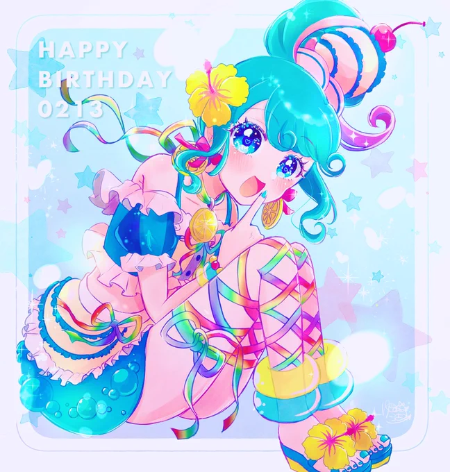 ✧ まぶしいくらい煌めく星のように 幸せ振りまくよ☆。.:*・゜ ✧   #ぴのん生誕祭2024