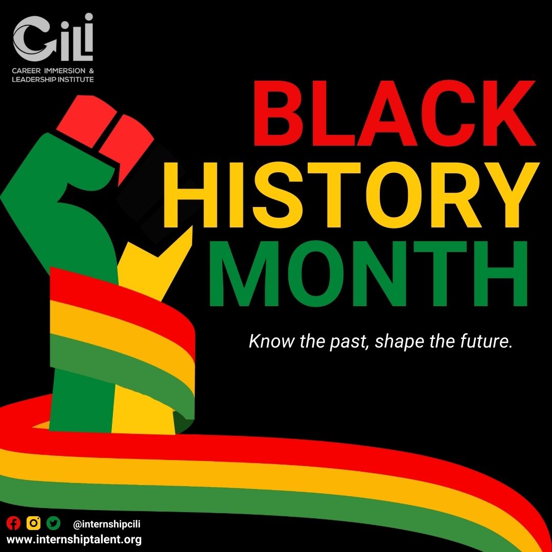 InternshipCili's tweet photo. We honor Black History Month with reverence and joy. It's a time for celebrating resilience, courage, and the rich tapestry of Black heritage. ⁠
⁠
Join us as we honor the past, celebrate the present, and pave the way for a brighter future together. https://t.co/6iv4P5APr8