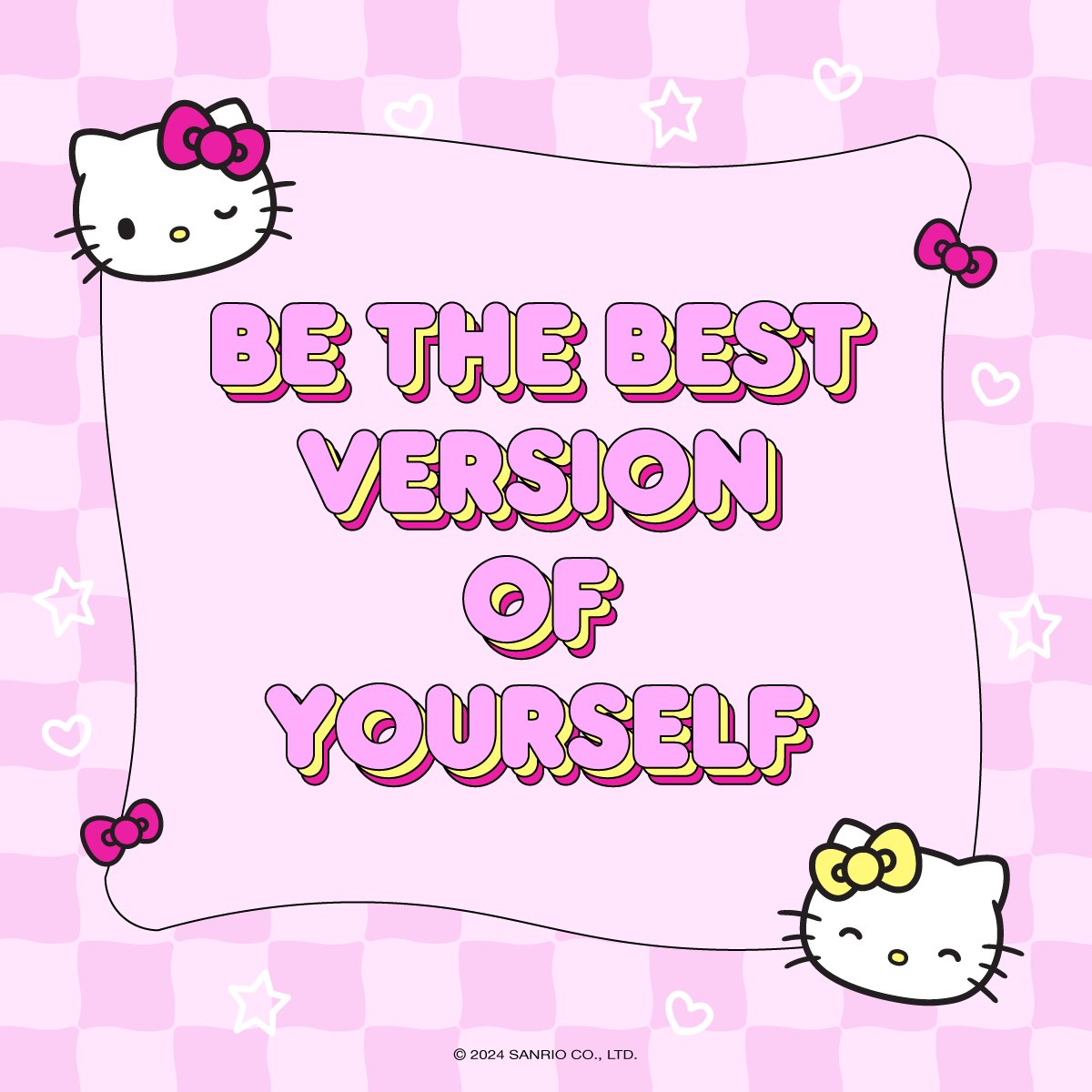 hellokitty's tweet photo. Unlock your potential! 💓 #mondaymotivation https://t.co/Qb9WJB6LJo